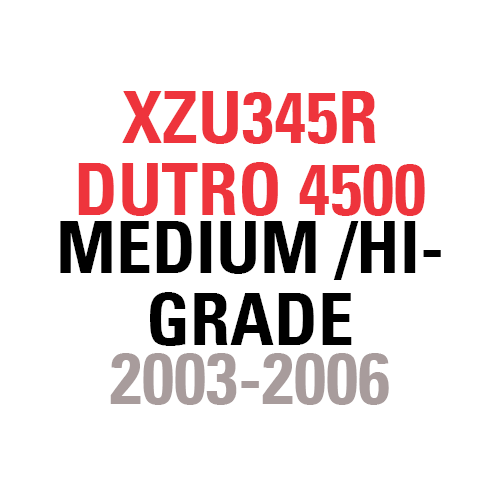 XZU345R DUTRO 4500 MEDIUM/HI-GRADE 2003-2006